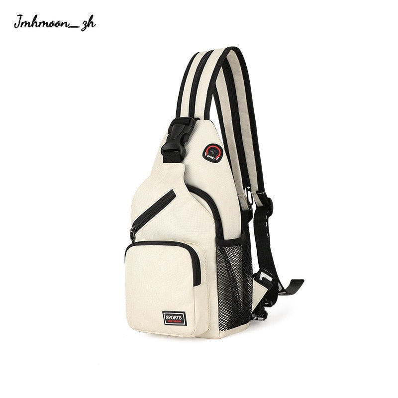 Women Small Backpack 2021 Casual Girls Chest Bag with Earphone Hole Female Backpack Multi-Functional Rucksacks Mochila Mujer